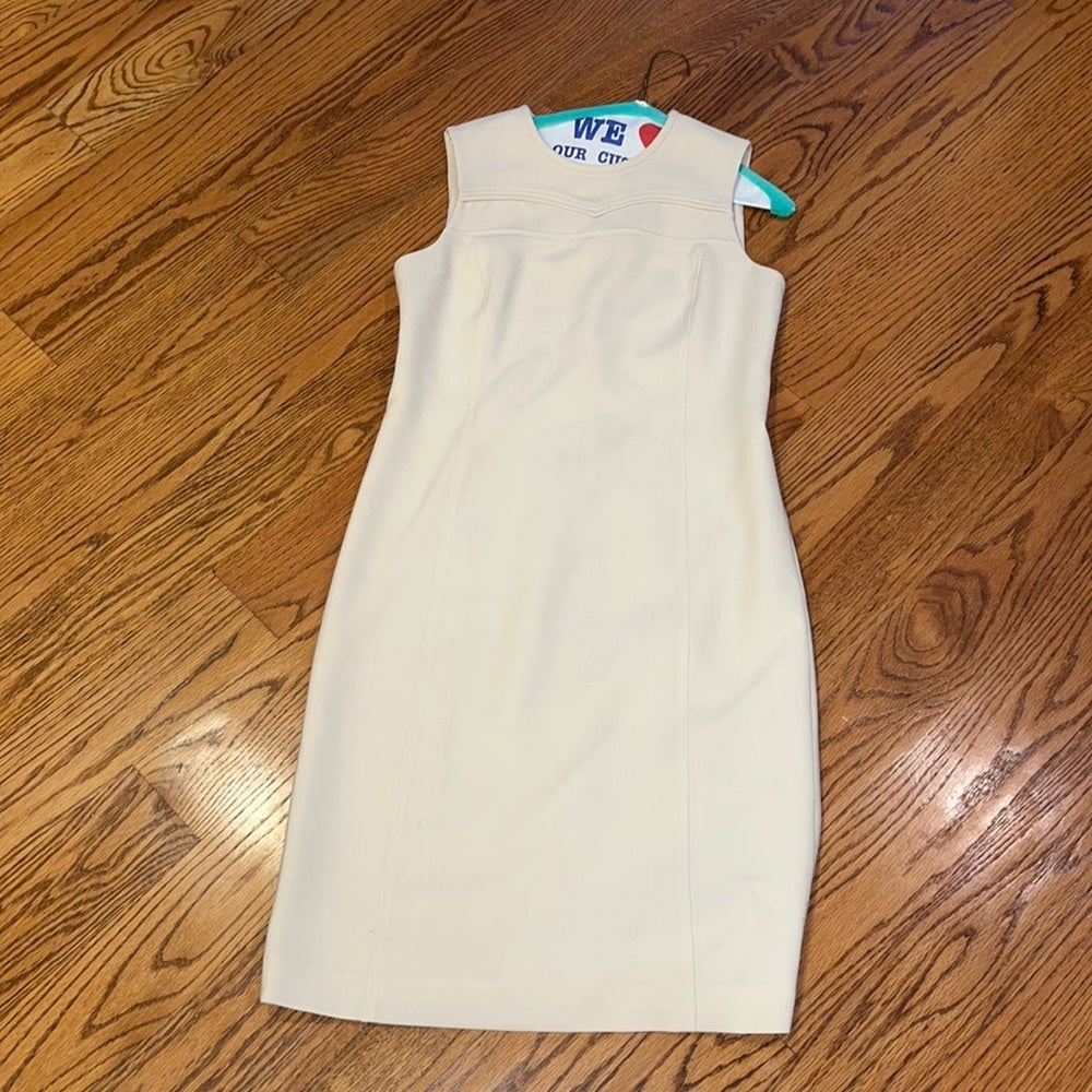 Tory Burch Woman’s Cream Dress Size 8