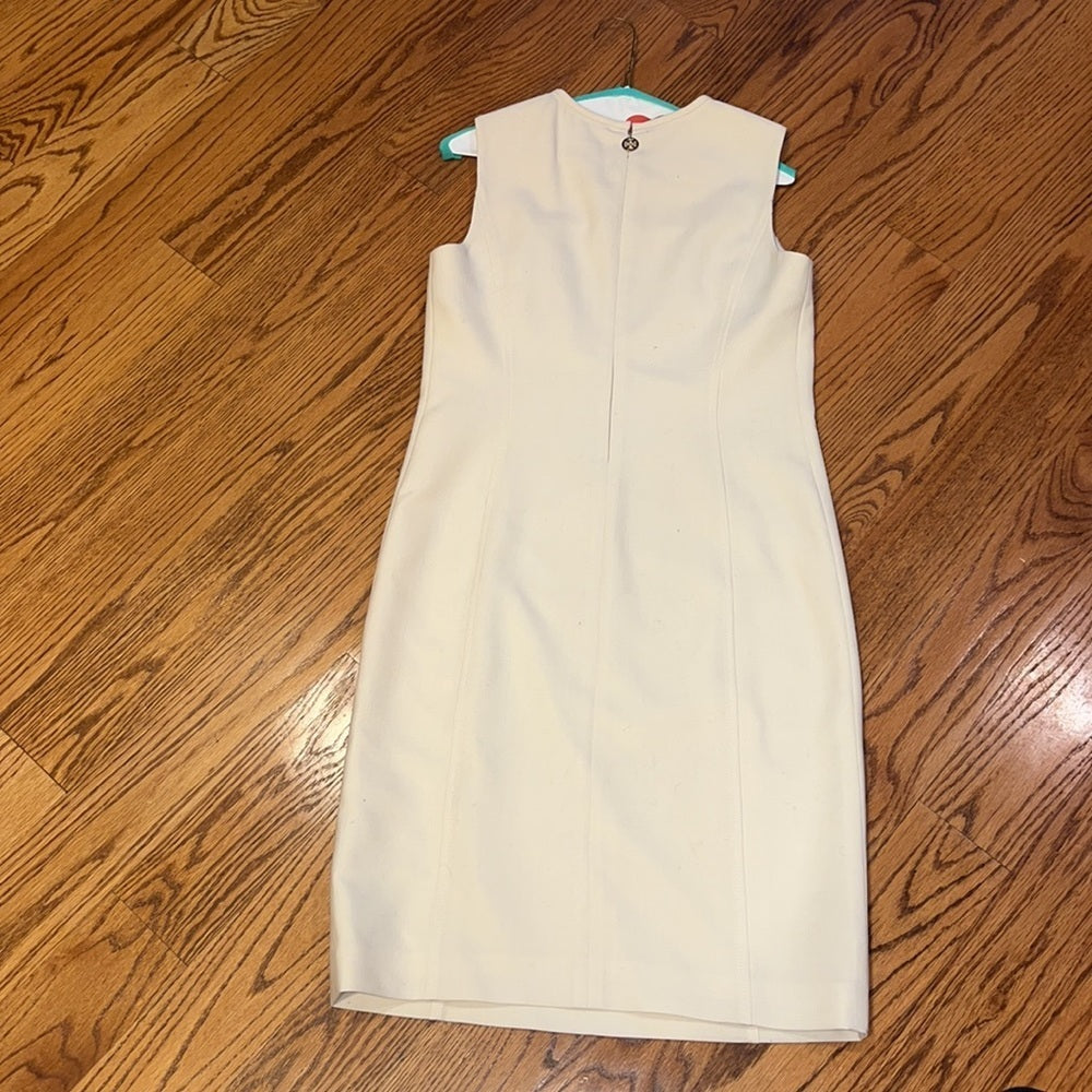 Tory Burch Woman’s Cream Dress Size 8