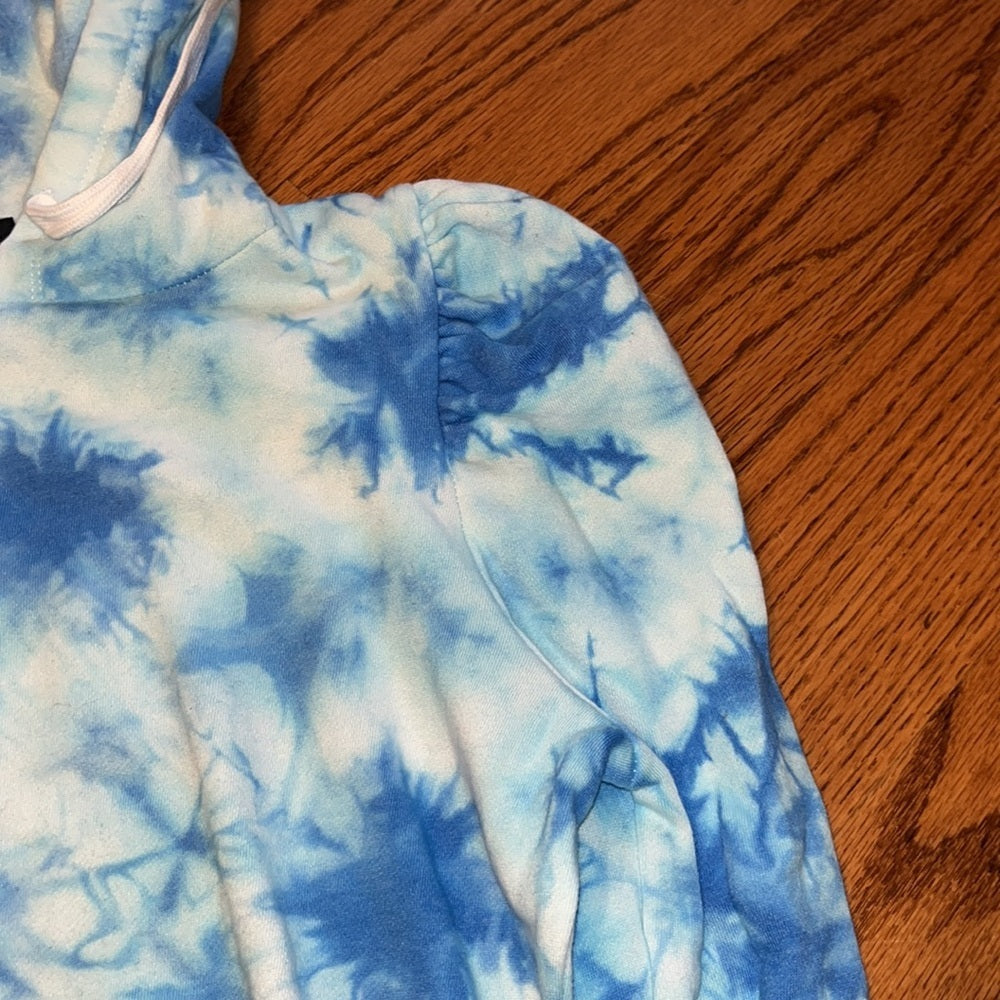 NWT Generation Love Woman’s Blue/White Carla Hoodie Size XS