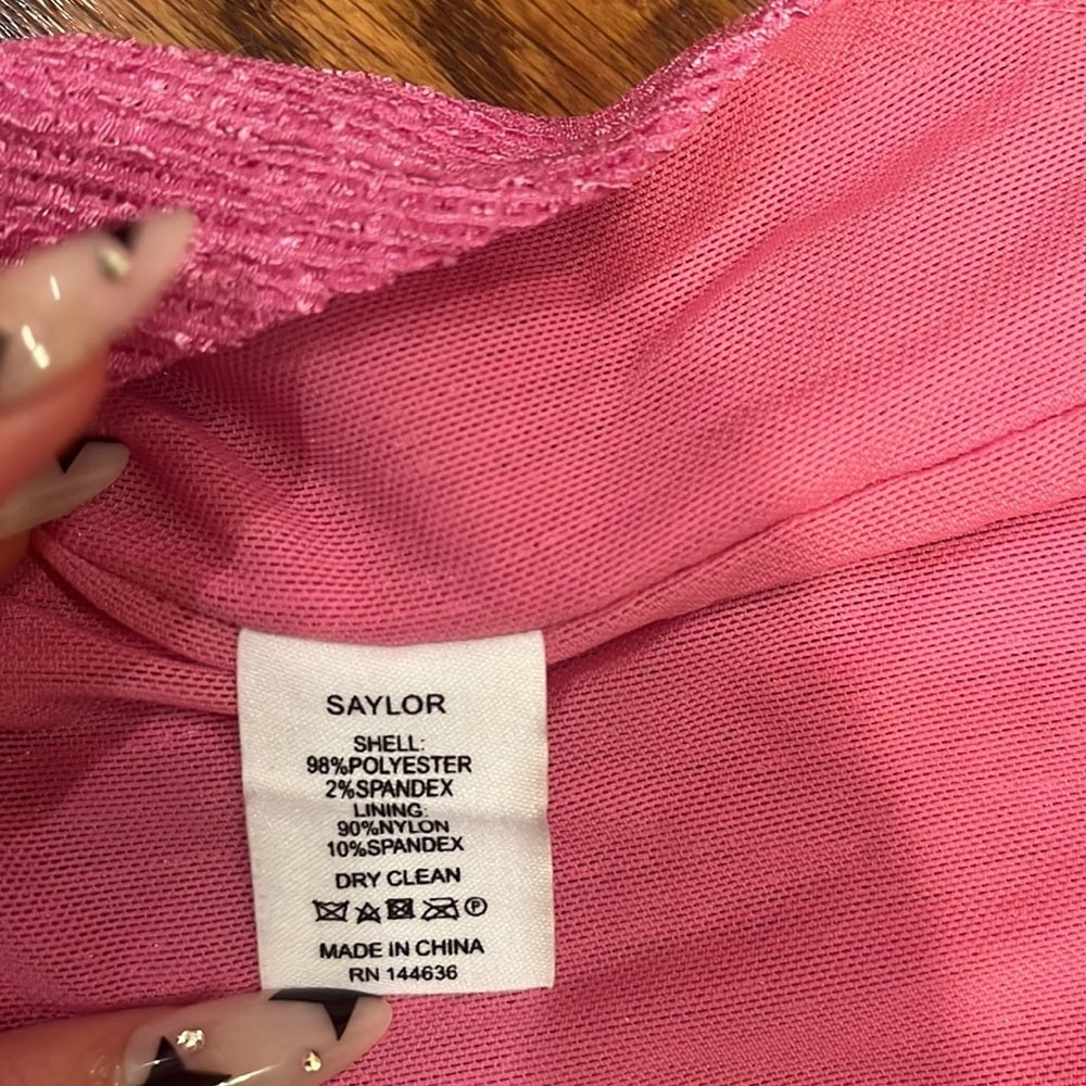 NWT Saylor Woman’s Pink Orchi Dress Size XS