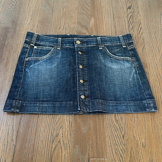 Citizens of Humanity Women’s Denim Mini Skirt - Size 30