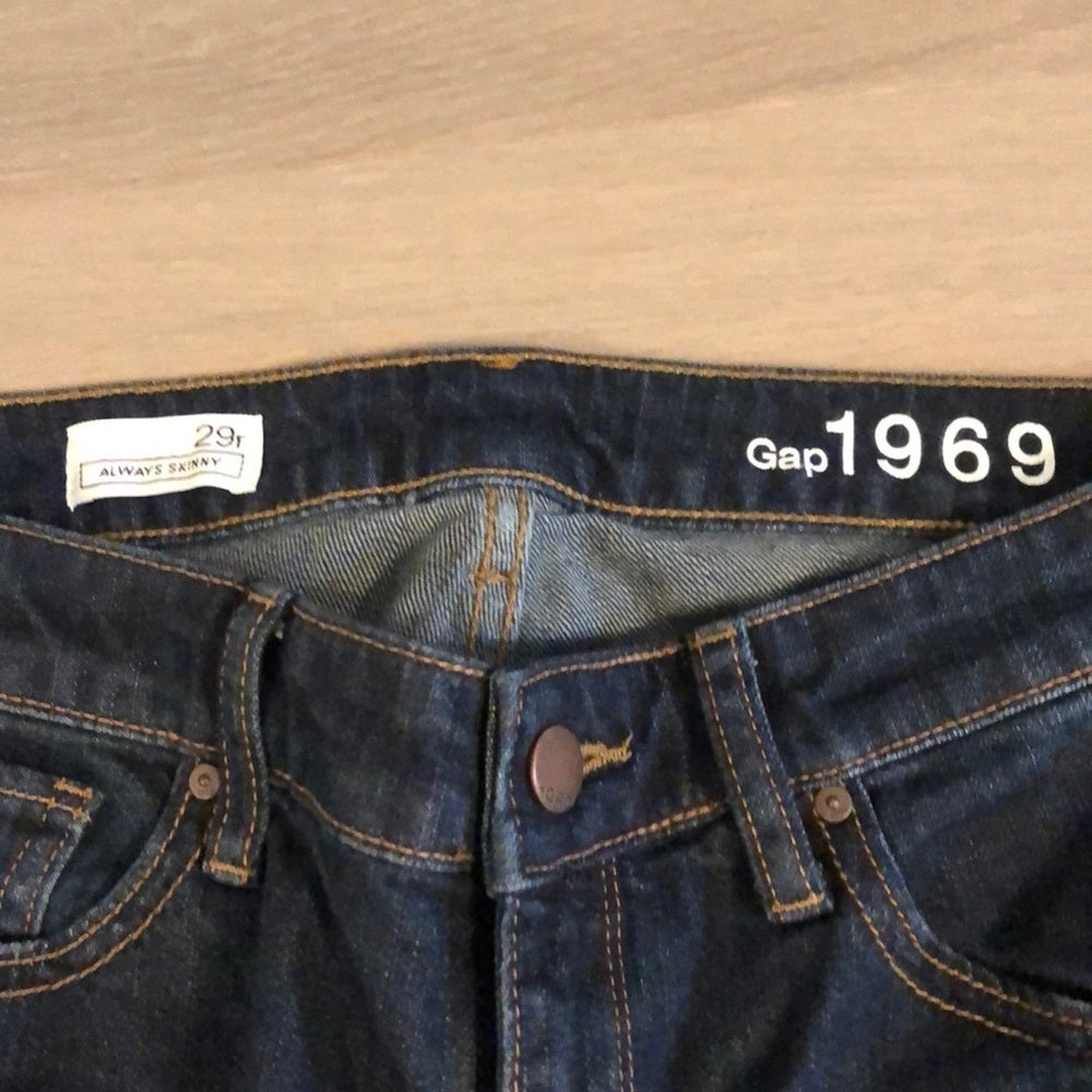 Gap Always Skinny Blue Jeans - Size 29R