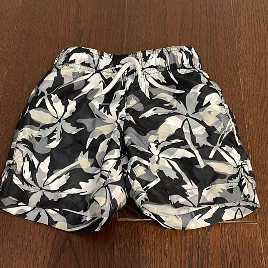 Children’s Place Black Camo Boys Bathing Suit Size XS 4