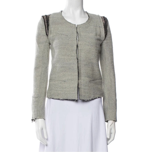 IRO Woman’s Grey Amina Jacket Size 0