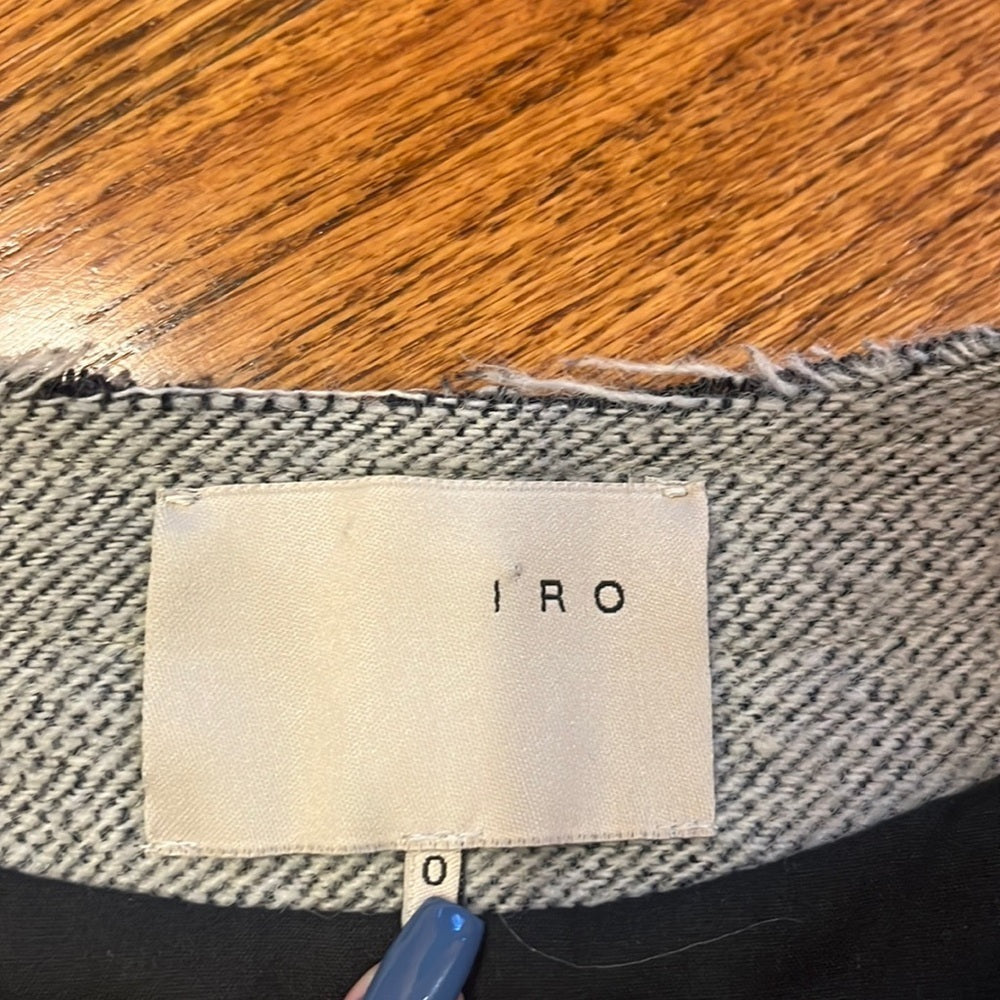 IRO Woman’s Grey Amina Jacket Size 0