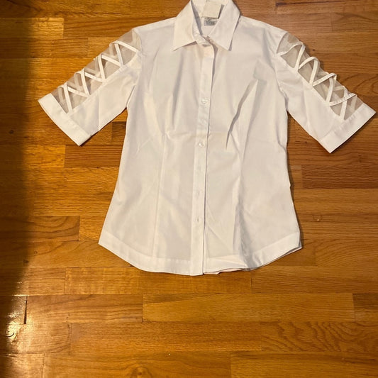 Women’s Tinley button down. White. Size XS