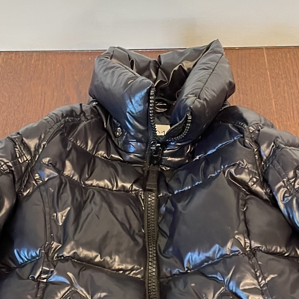 S13 Girls Black Puffer Jacket Size 8