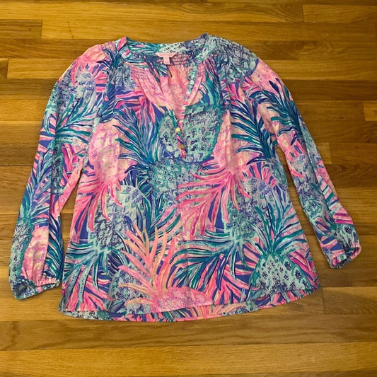 Lily Pulitzer Women’s Multicolored Blouse Size M