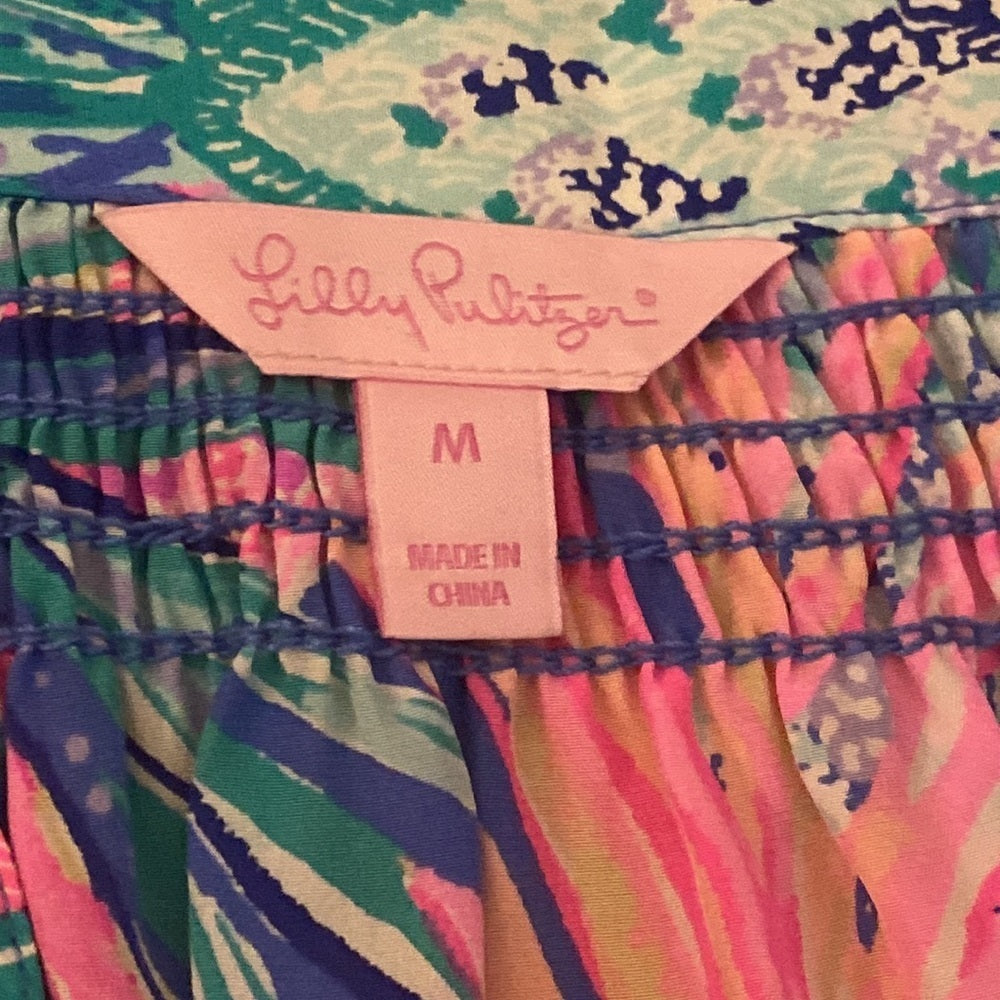 Lily Pulitzer Women’s Multicolored Blouse Size M