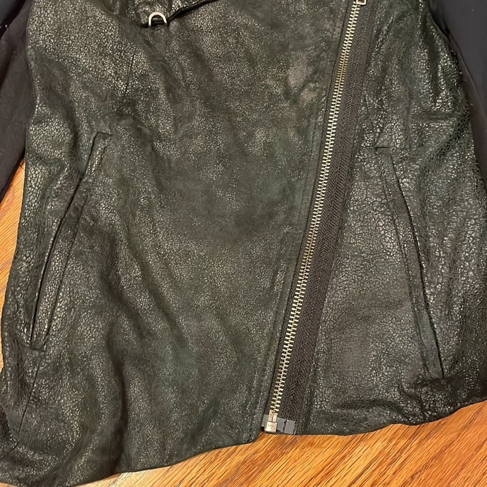 Helmut Lang Woman’s Black Leather Jacket Size S