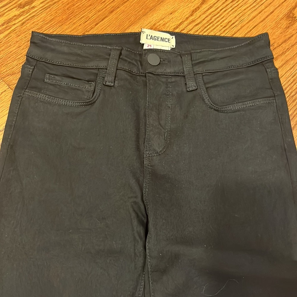 L’Agence Woman’s Black Jeans Size 25