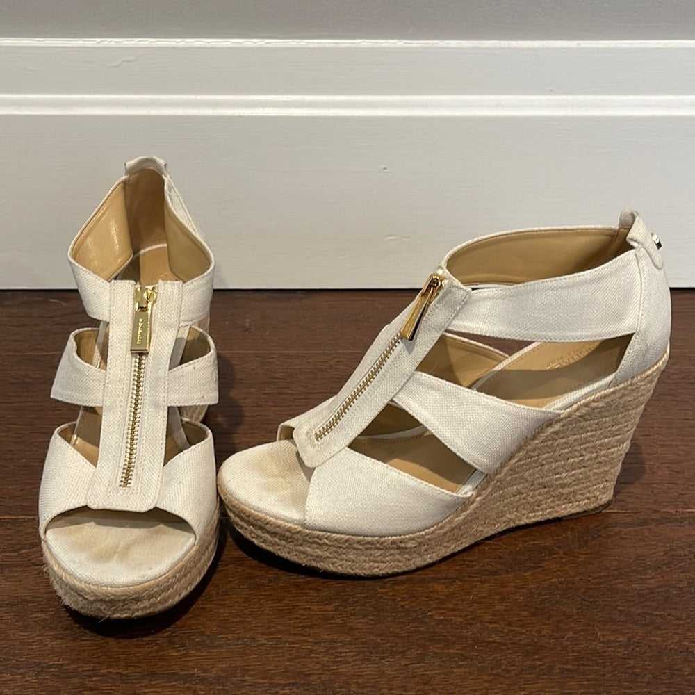 Michael Kors white Women’s Wedges Size 8.5