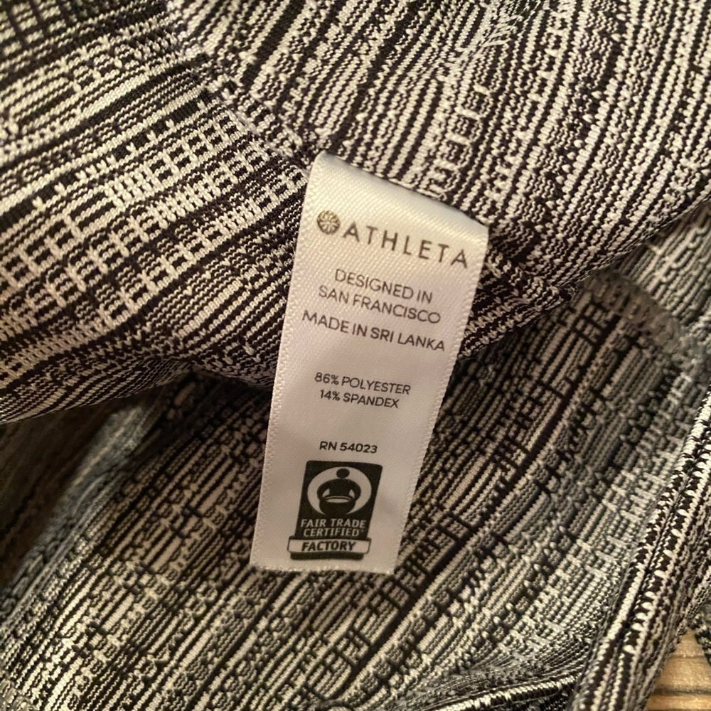 Athleta Women’s Striped Leggings Size Small