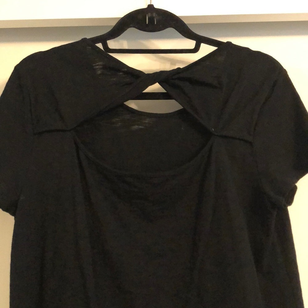 Gap Black T-shirt Dress Size Medium