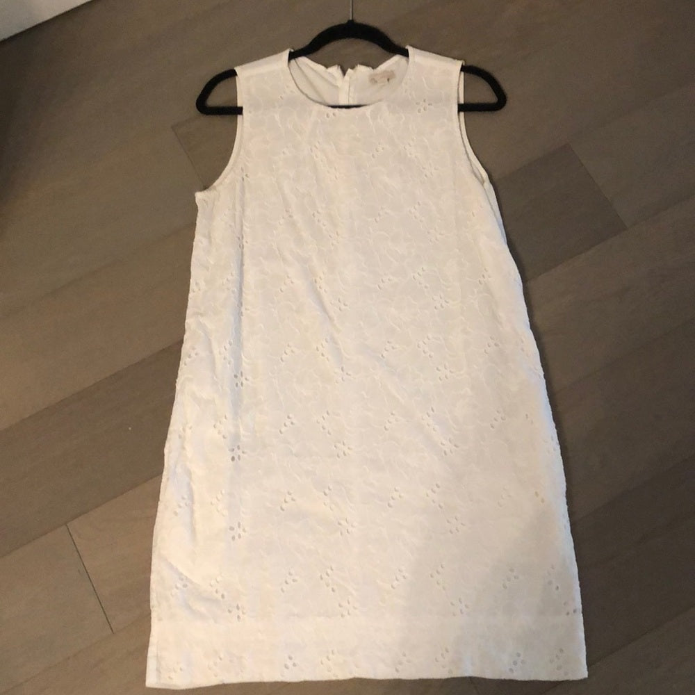 Gap White Eyelet Dress Size Small