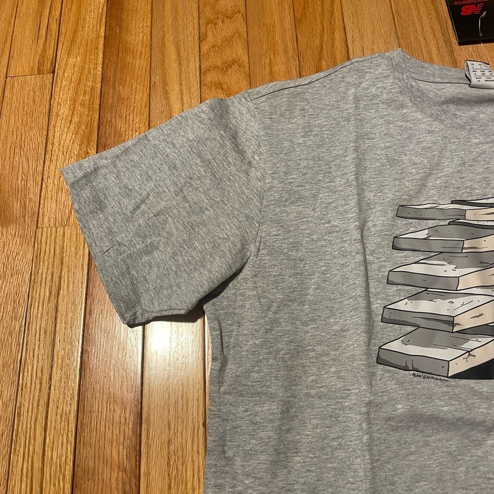 NWT New Balance Grey Tee Shirt Size Large