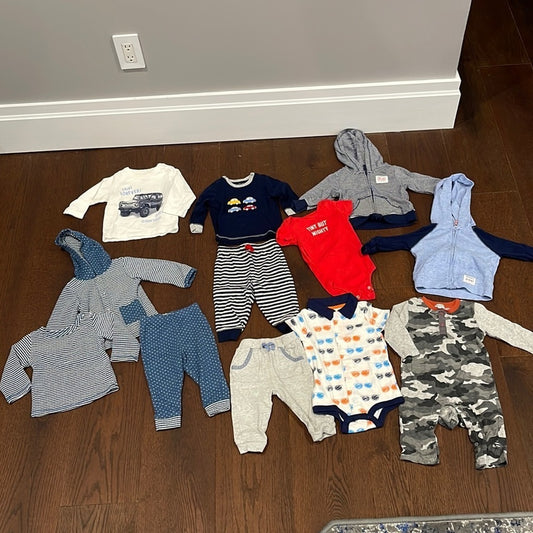 6 Month Boys Bundle of clothes