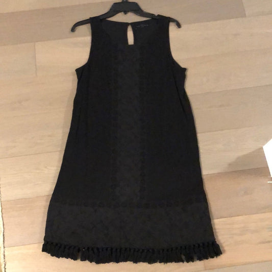 Sanctuary Black Eyelet Dress Size Small