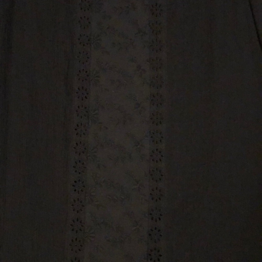 Sanctuary Black Eyelet Dress Size Small