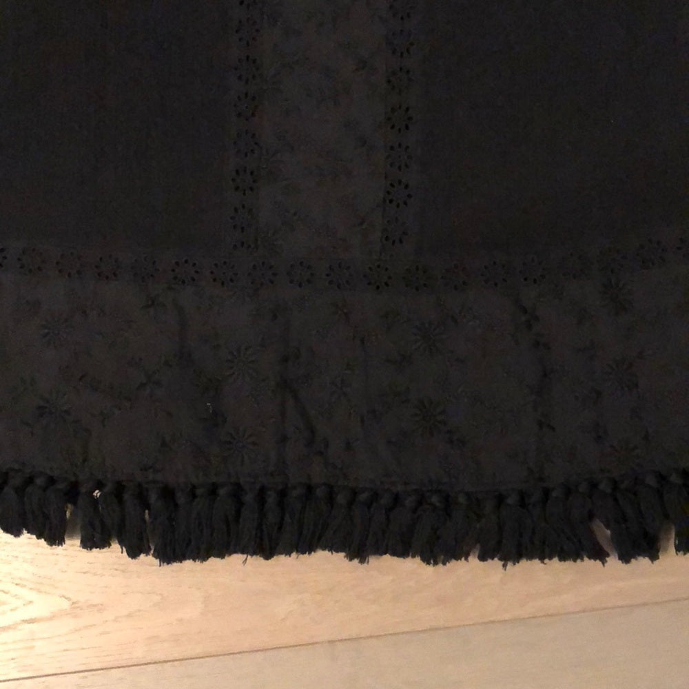 Sanctuary Black Eyelet Dress Size Small
