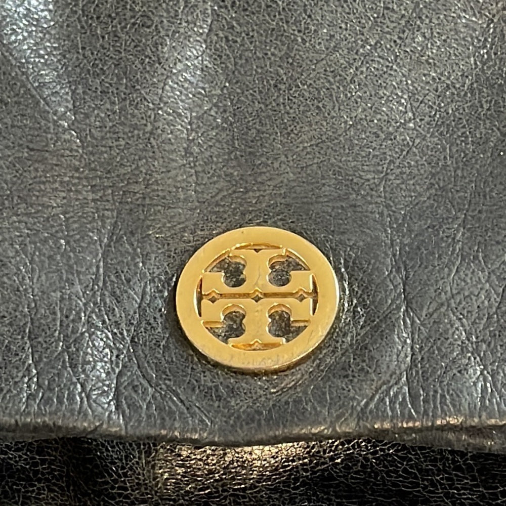 Tory Burch Black Leather Shoulder Bag