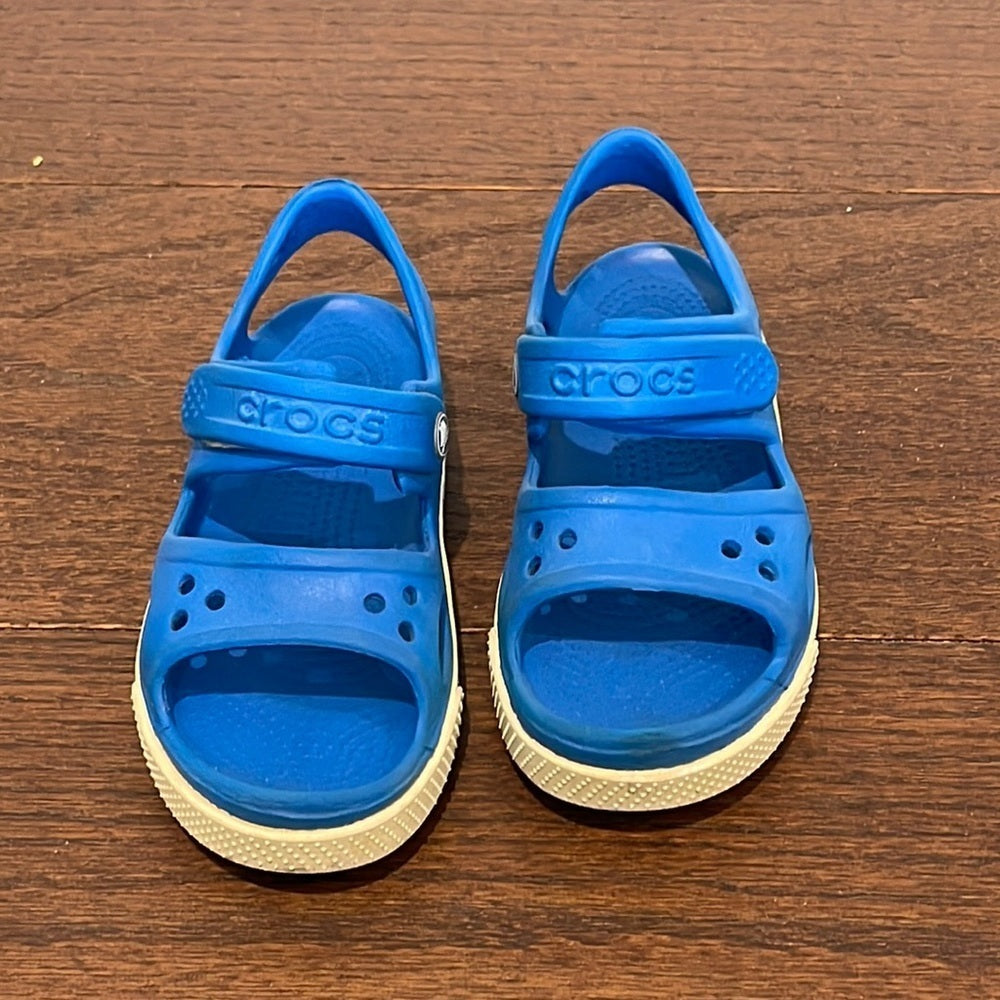 Crocs Boys Blue Water Shoes Size 11