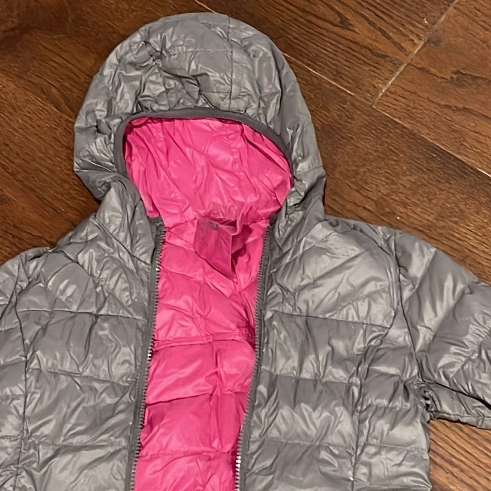 Sugarfly Girls Lightweight Puffer Hooded Jacket Size Small