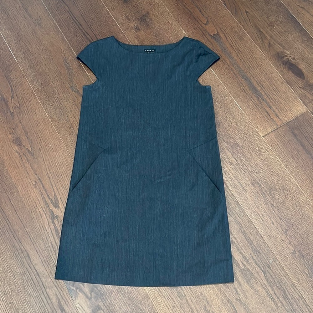 Theory Women’s Grey Dress Size 6