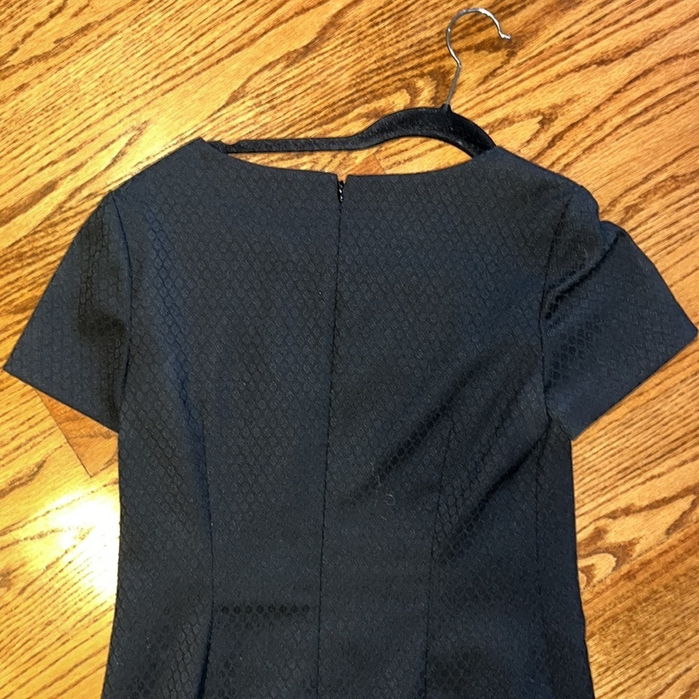 Theory Woman’s Black Short Sleeve Dress Size 2