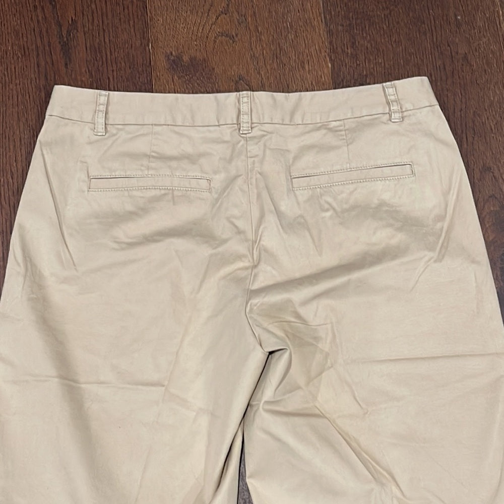 J Crew Khaki Chinos Size 4