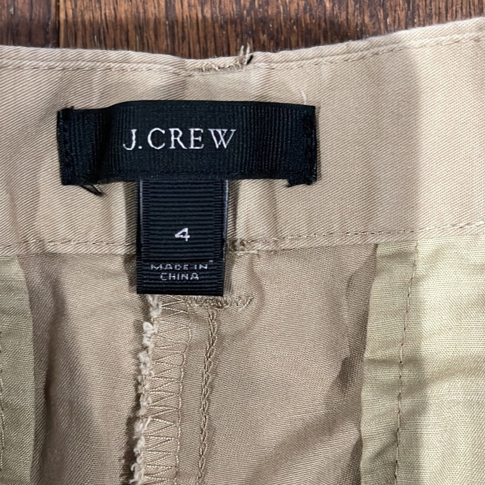 J Crew Khaki Chinos Size 4