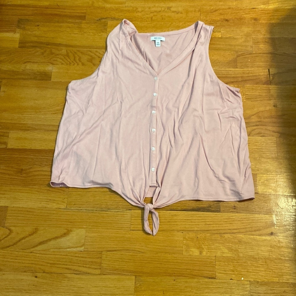 Women’s Nine West sleeveless top. Pink. Size XXL