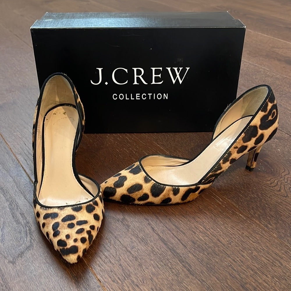 J. Crew Women’s Leopard Pumps Size 5.5