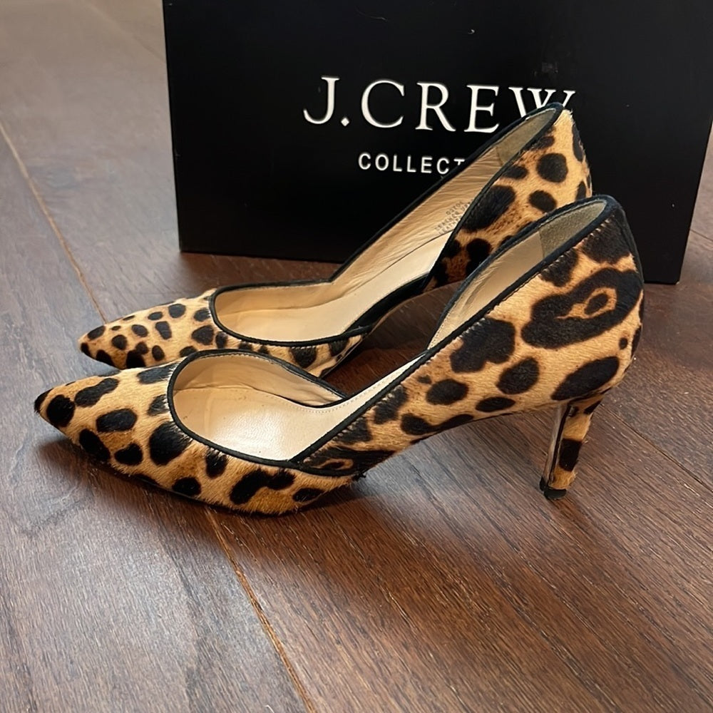 J. Crew Women’s Leopard Pumps Size 5.5