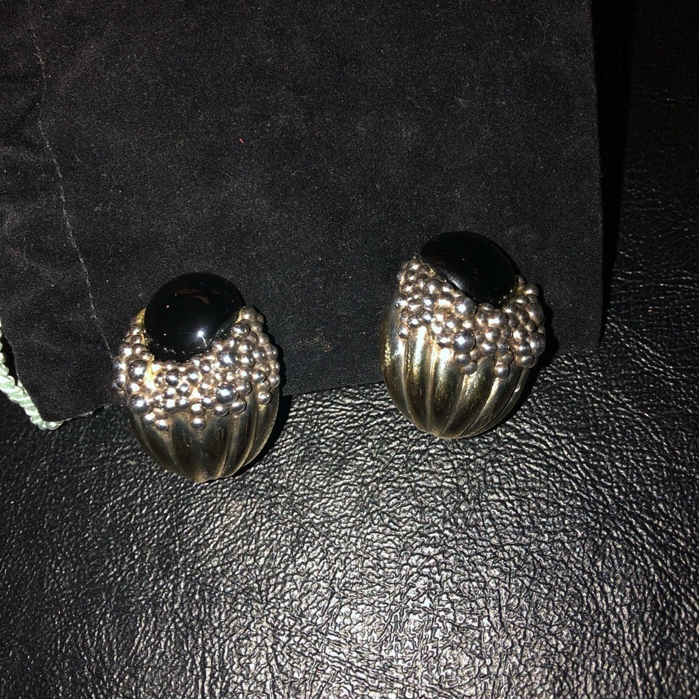 Judith Jack Clip On Earrings