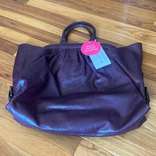 NWT Fendi Womens Purple Leather Bag OS