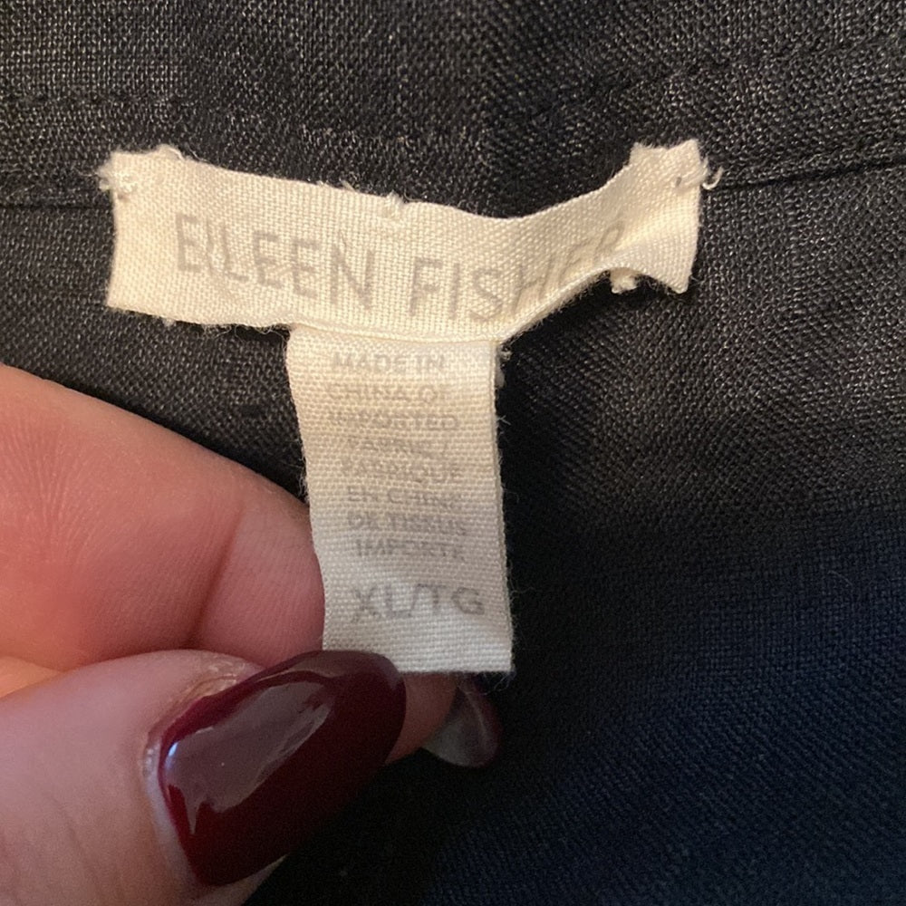 Women’s Eileen Fisher pants. Black. Size XL