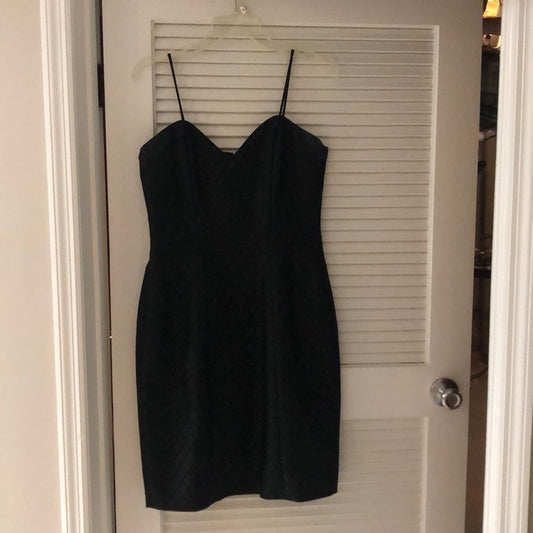 2 Piece Custom Black Dress and Jacket Size 8