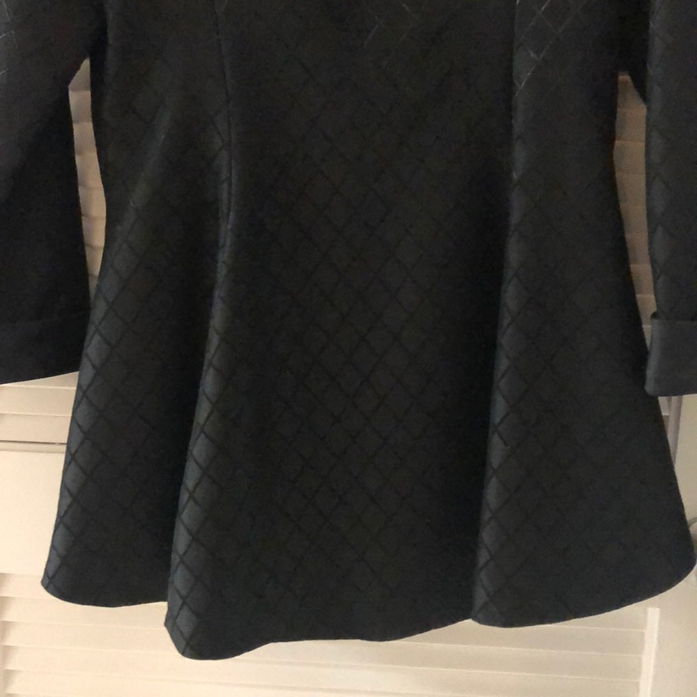 2 Piece Custom Black Dress and Jacket Size 8