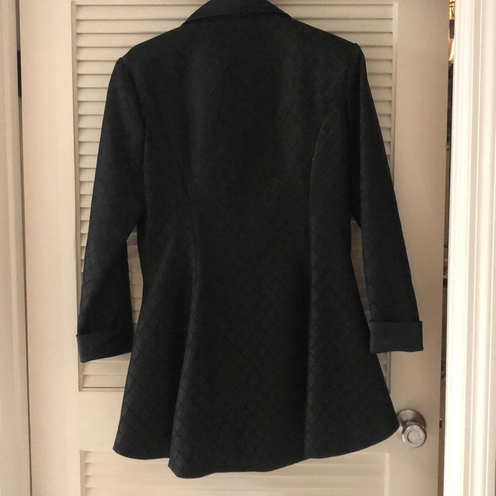 2 Piece Custom Black Dress and Jacket Size 8