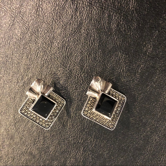 Judith Jack Post Earrings