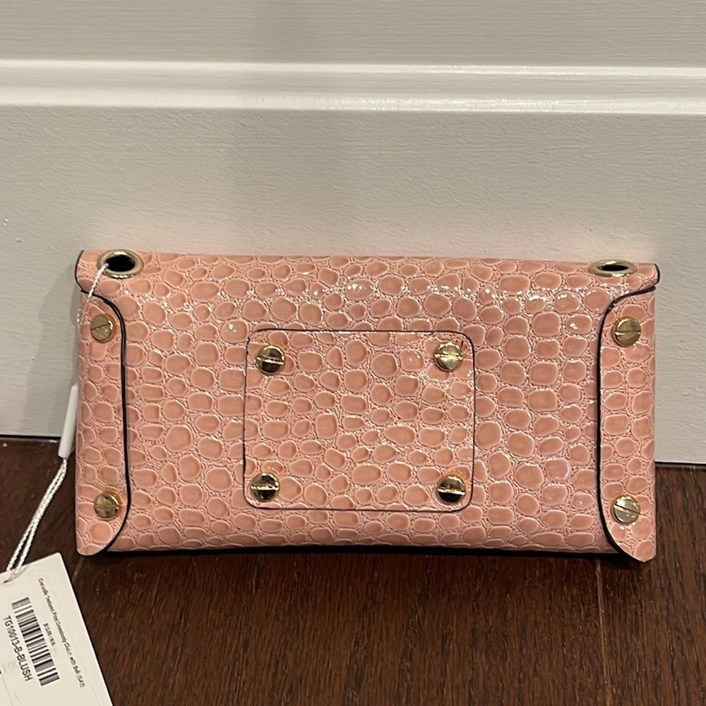 NWT Toami Pink Clutch/Wallet or Shoulder Bag