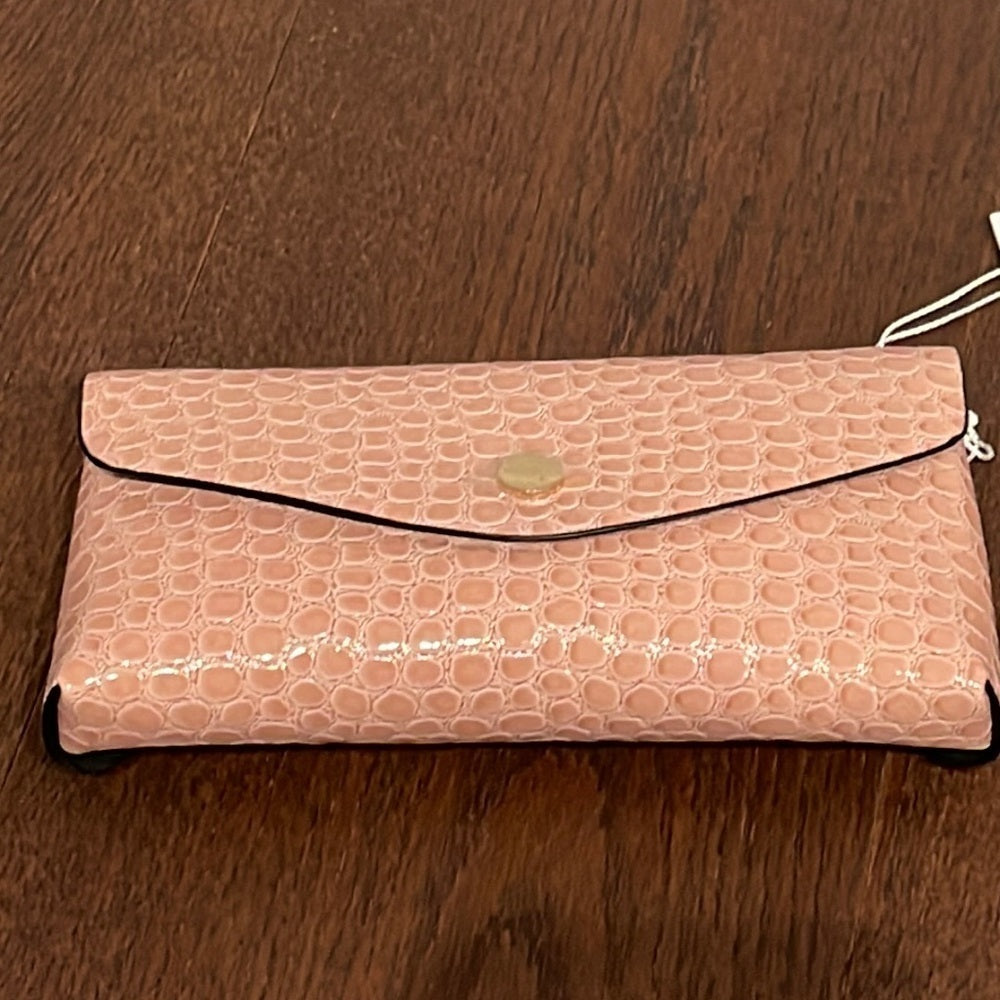 NWT Toami Pink Clutch/Wallet or Shoulder Bag