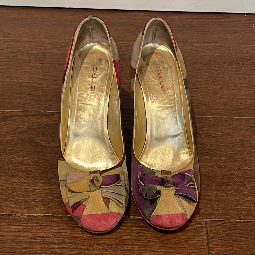 Etro Women’s Suede Pumps Size 40/10