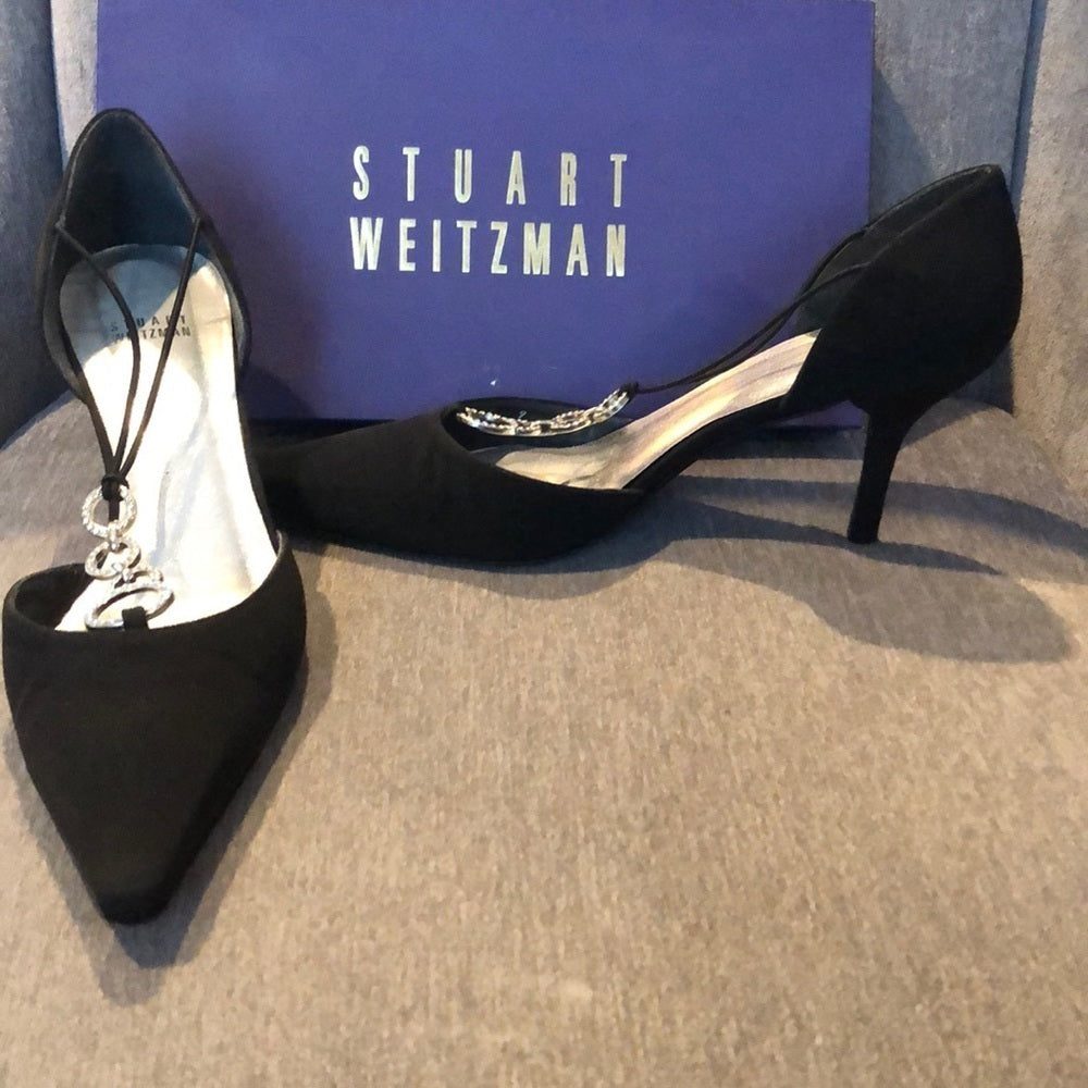 Stuart Weitzman Black Dress Shoe Size 9