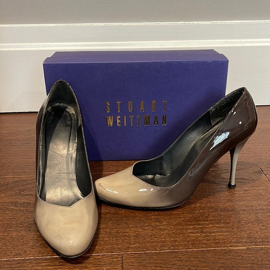 Stuart Weitzman Women’s Patent Ombré Pumps Size 10