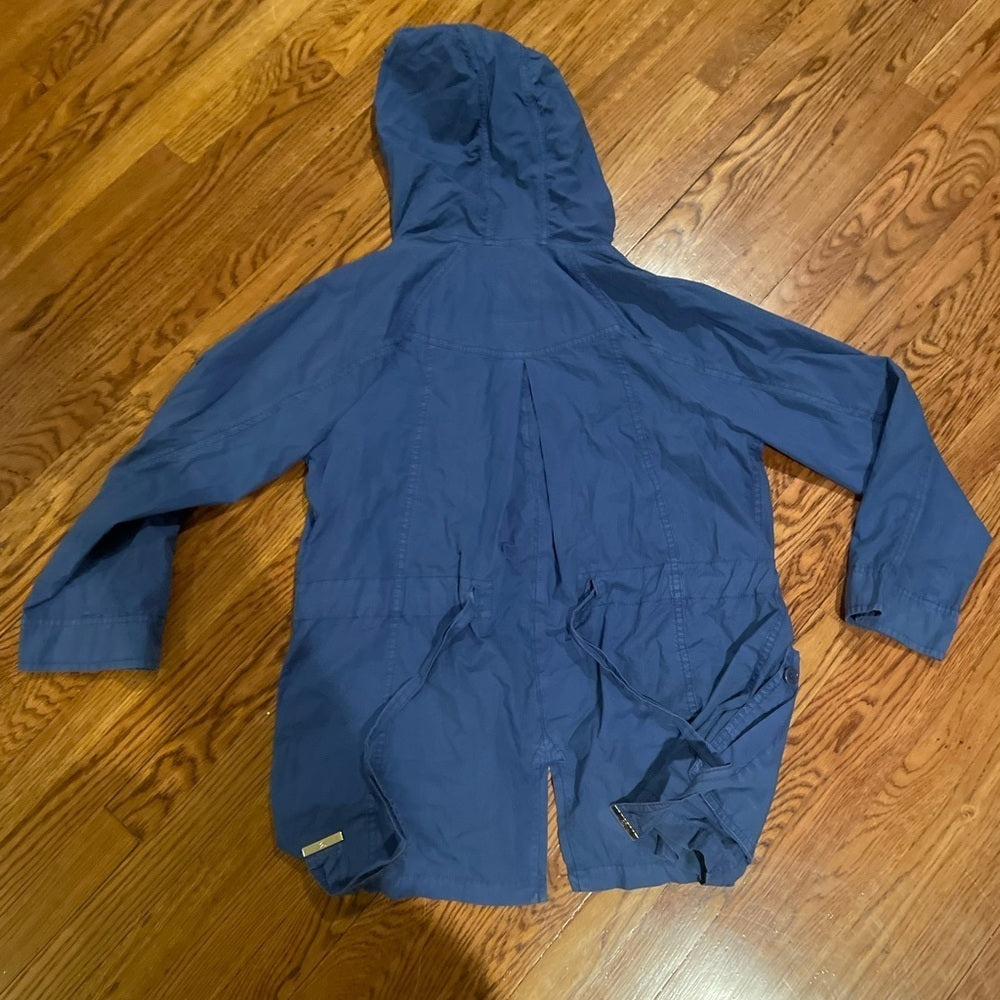 Juicy Couture Blue Cargo Jacket Size Medium