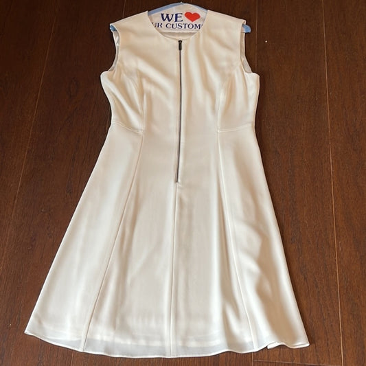 Elie Tahari Off White Dress Size 8