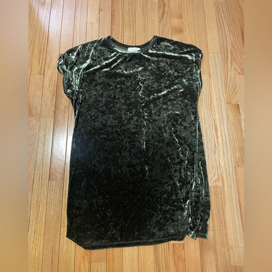 Forever 21 Green Velvet Dress Size 1X