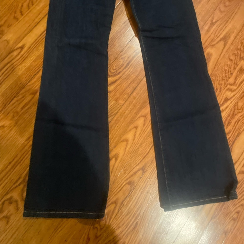 Adriano Goldshmied AG Women’s Dark Blue Flare Jeans Size 32